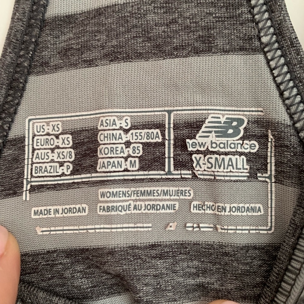 New Balance Work Out Tank Top Racerback - Picture 2 of 5